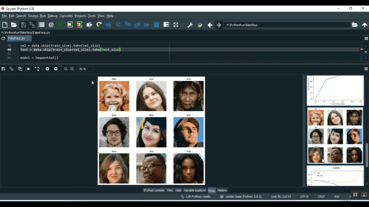 Python Realistic Deepfake